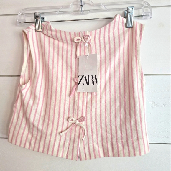 Other - NWT girl kids Zara linen top size 9-10